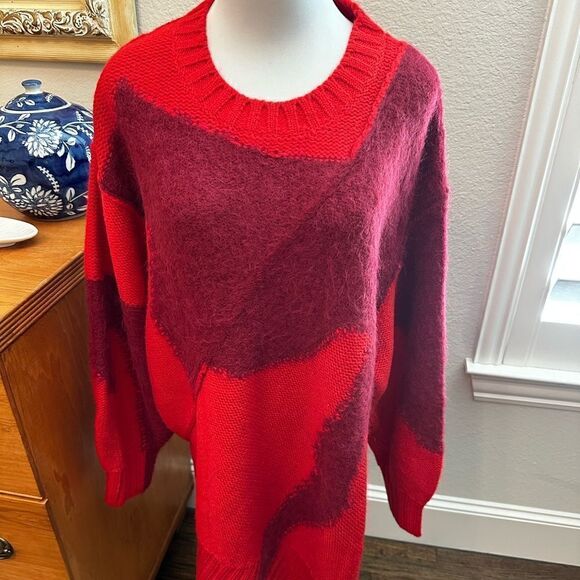 Aje Addie Patchwork Sweater-BB1 - Picture 6 of 9